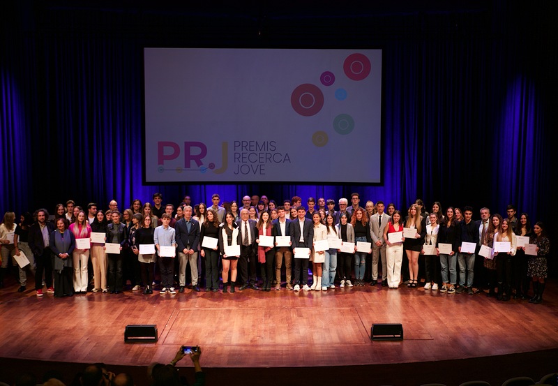 Acte de lliurament dels Premis de Recerca Jove